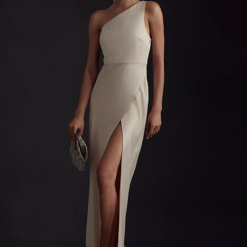 BHLDN One-Shoulder bridesmaid dress